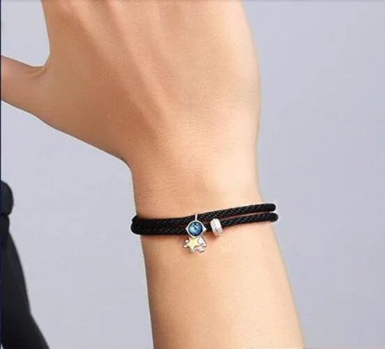 Gift Trend Wild Commemorative Astronaut Couple Bracelet