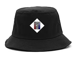 USA Diamond Logo Bucket Hat